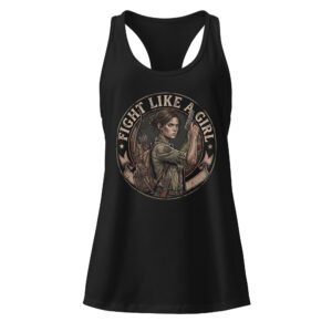 Camiseta de tirantes ajustada para mujer Fight Like a Girl