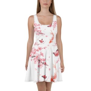 Vestido skater Sakura - Koi