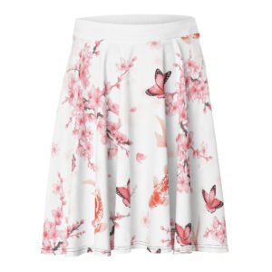 Falda skater Sakura y koi