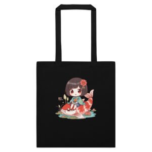 Bolsa de tela de algodón japo sobre carpa