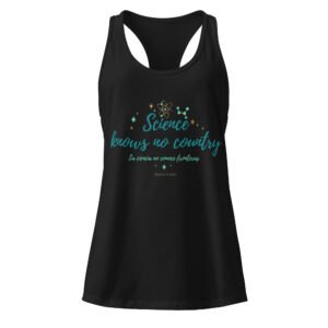 Camiseta de tirantes ajustada para mujer Marie Curie