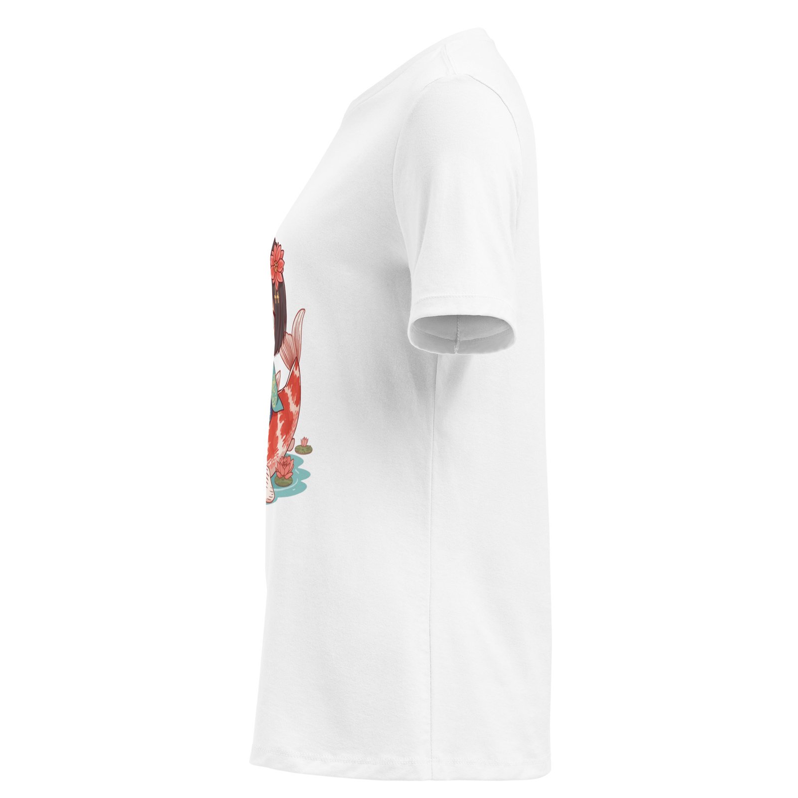 Camiseta suelta mujer Japo sobre carpa - Imagen 3