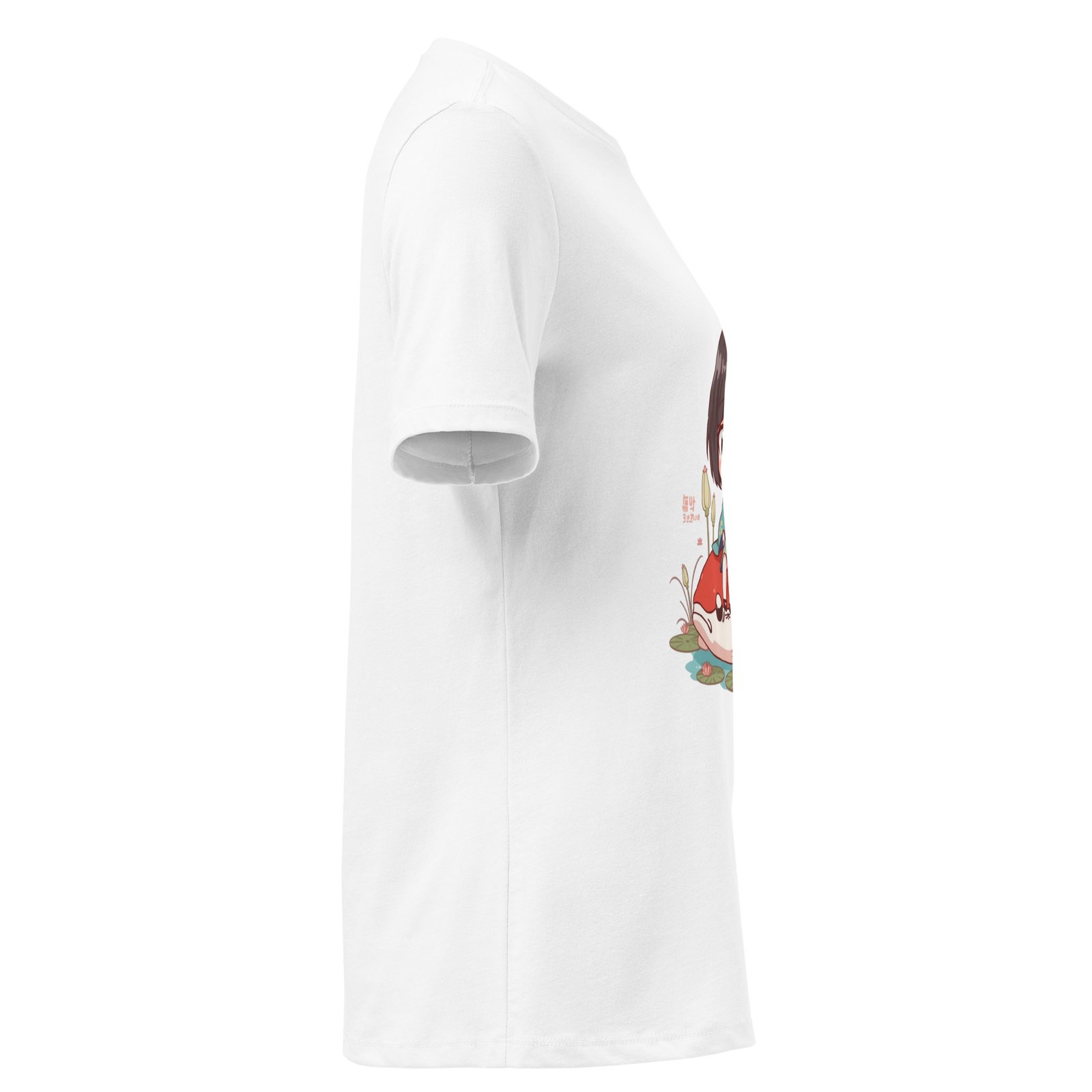 Camiseta suelta mujer Japo sobre carpa - Imagen 4