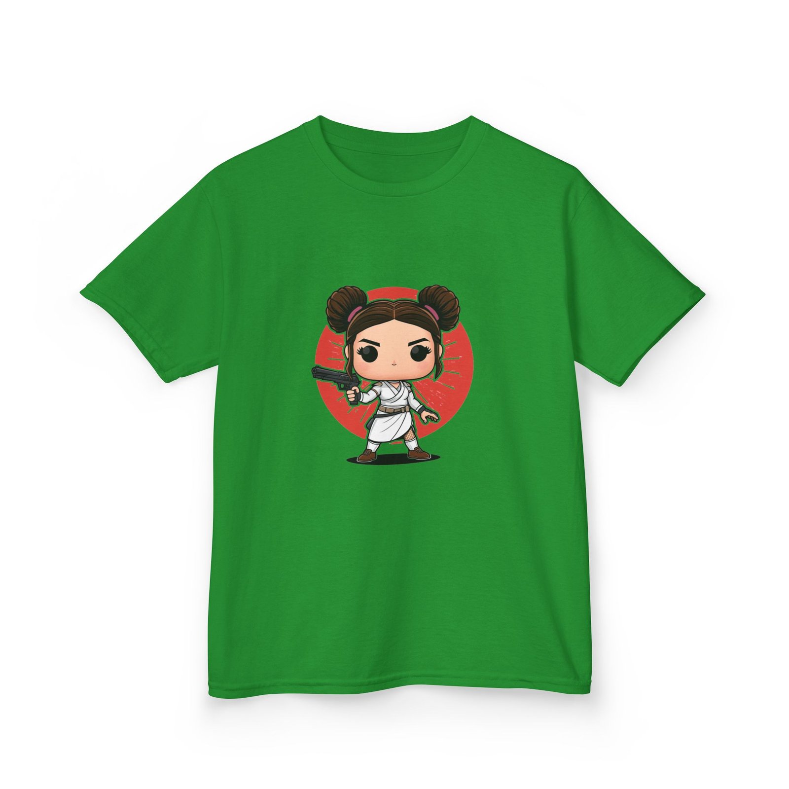 Camiseta niña Chibi Princesa Rebelde | Kawaii galáctica - Imagen 15
