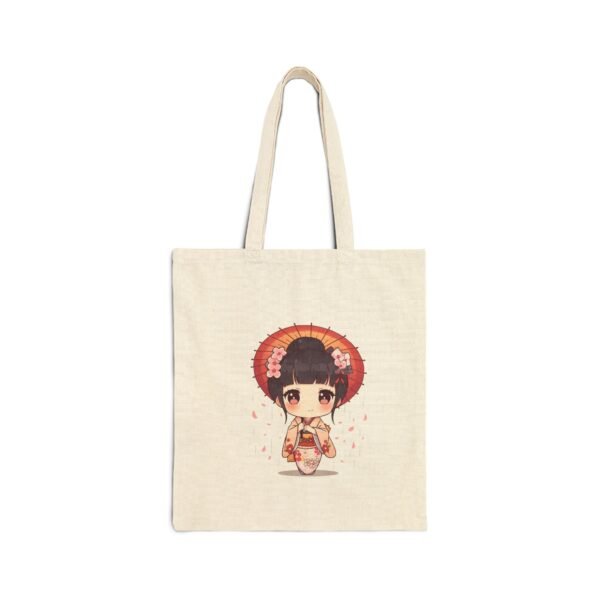 Bolsa de tela Chibi Geisha