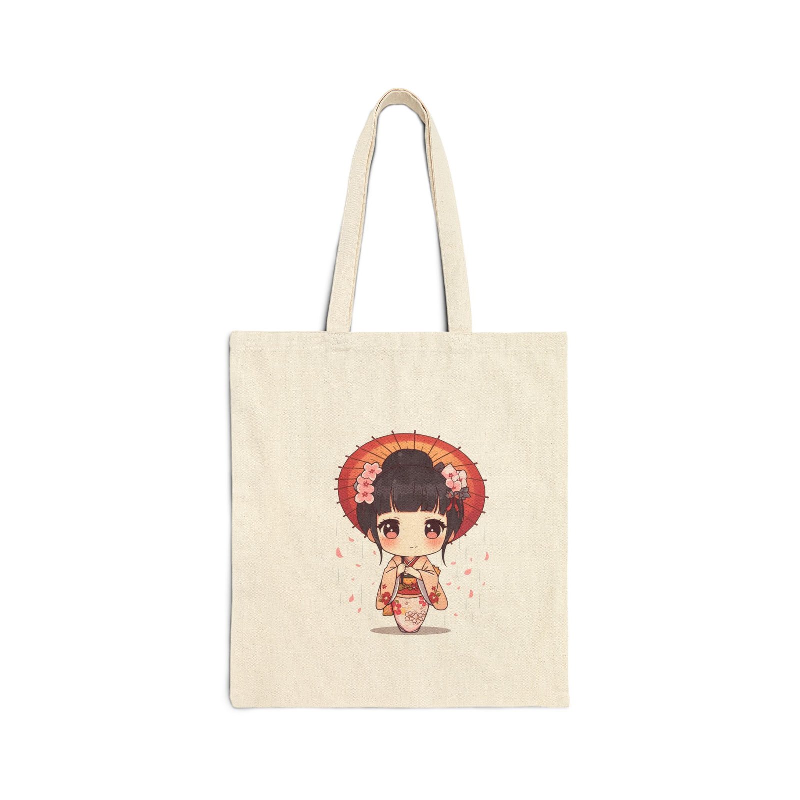 Bolsa de tela Chibi Geisha