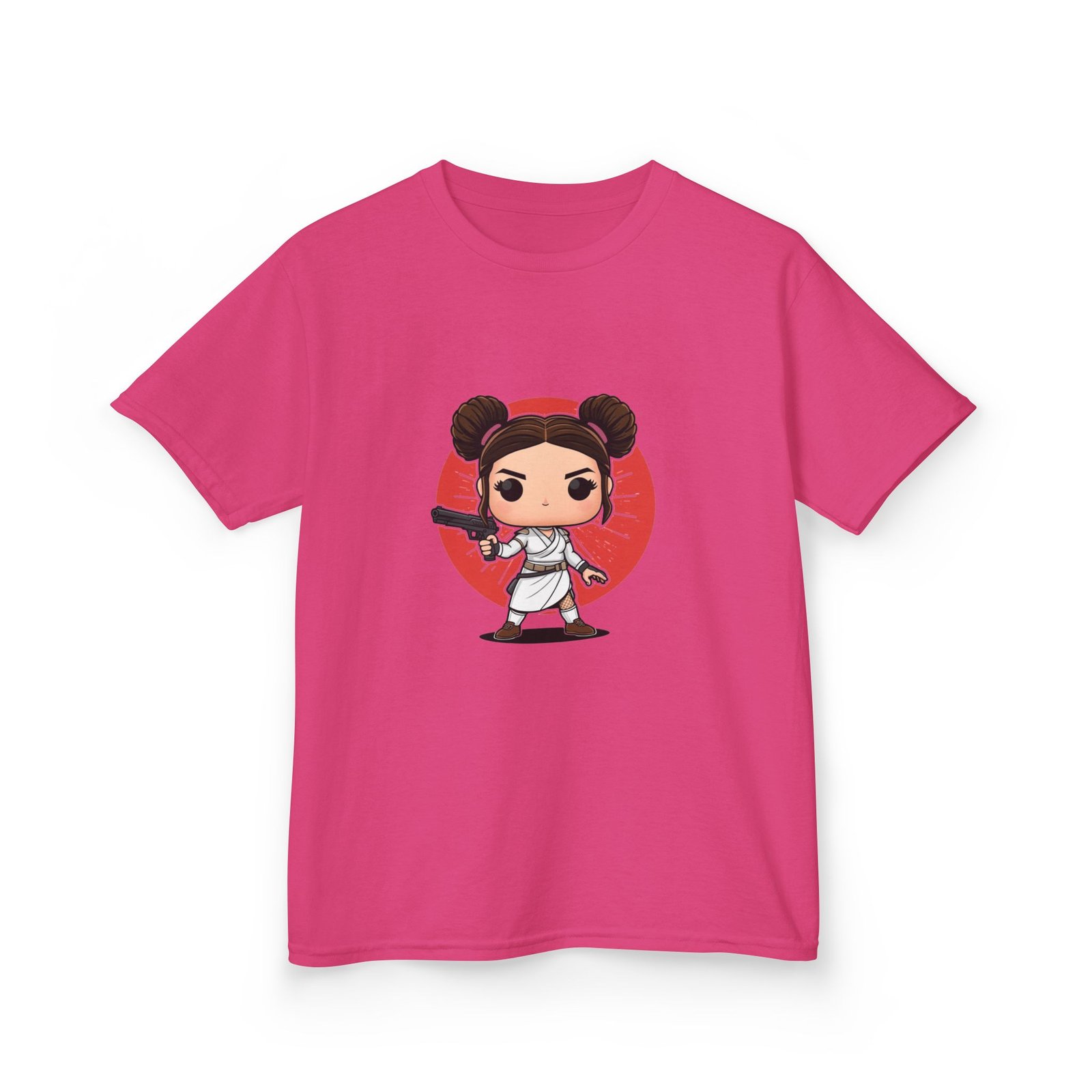Camiseta niña Chibi Princesa Rebelde | Kawaii galáctica - Imagen 43