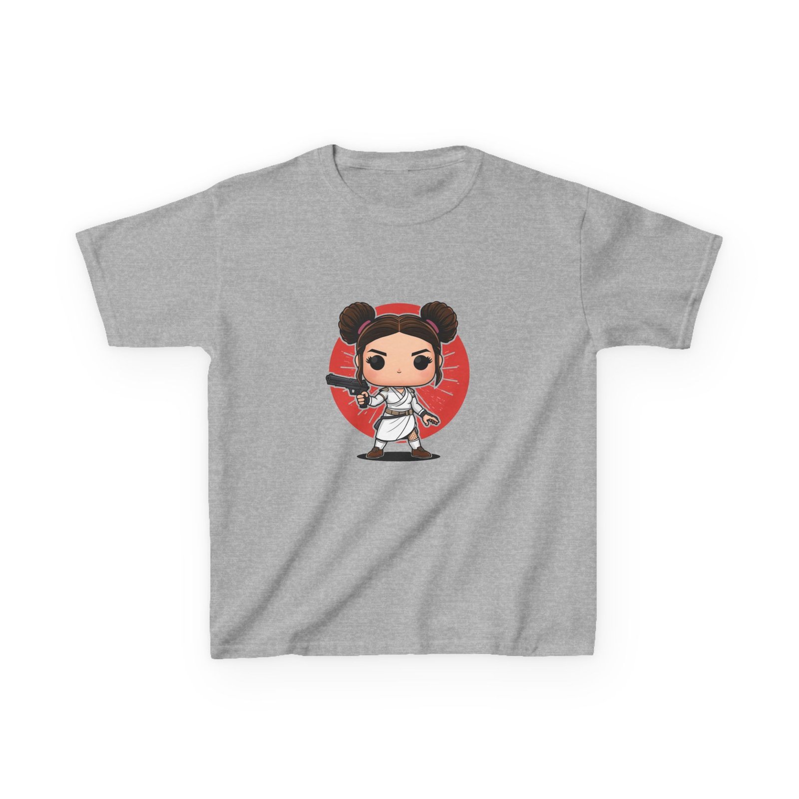 Camiseta niña Chibi Princesa Rebelde | Kawaii galáctica - Imagen 9