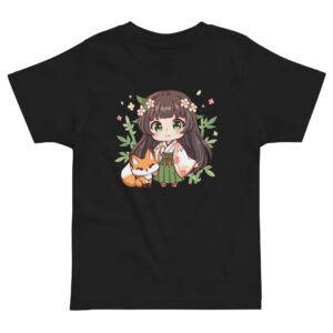 Camiseta niña · Chibi Bosque