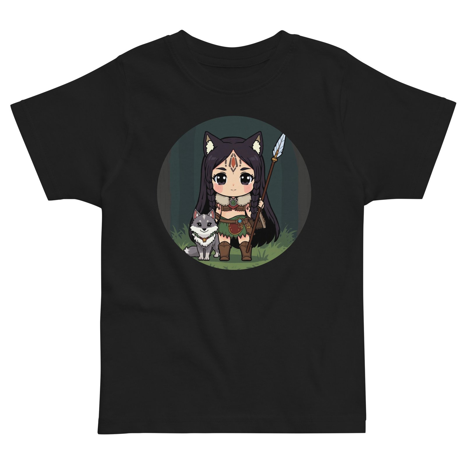 Camiseta niña · Chibi Cazadora