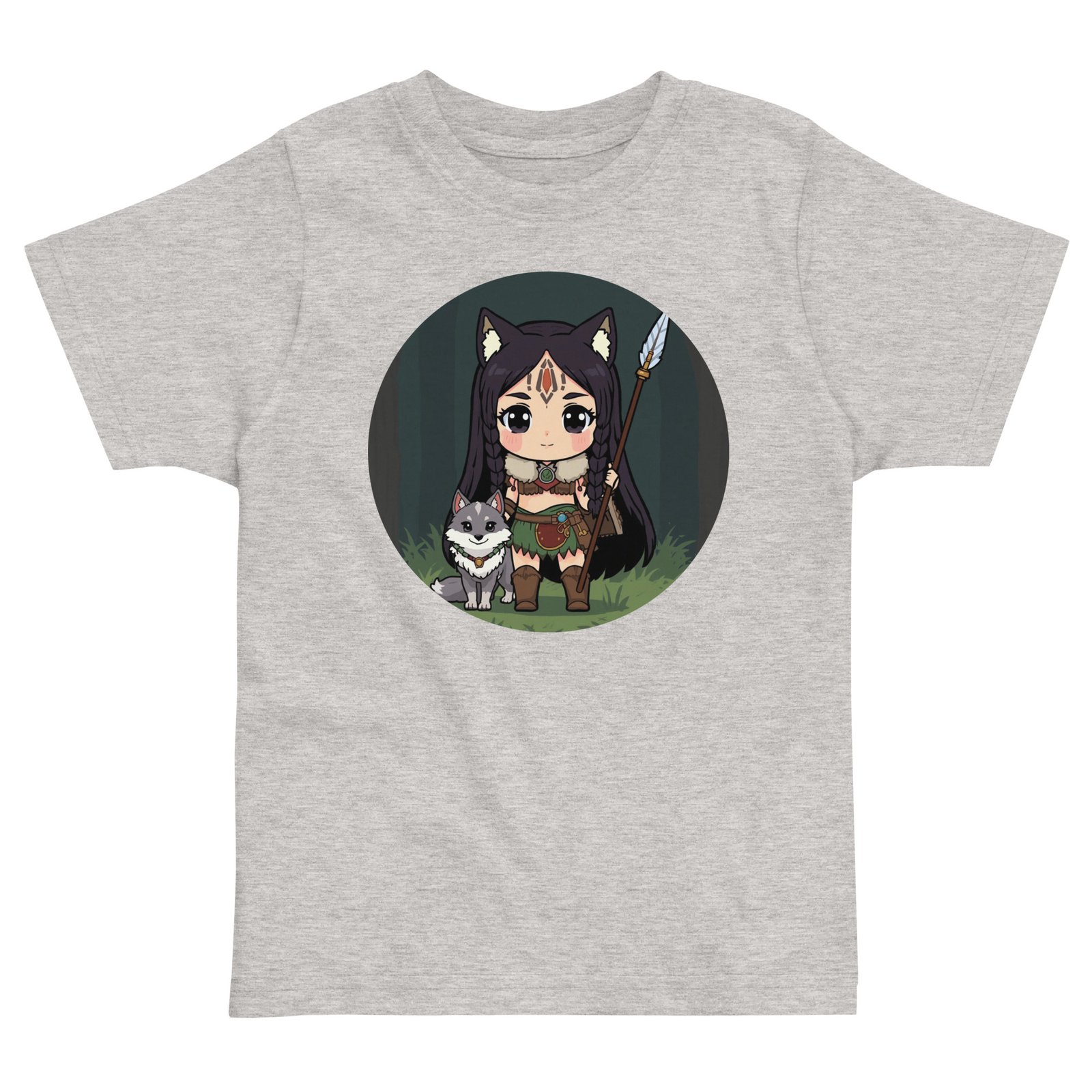 Camiseta niña · Chibi Cazadora - Imagen 4