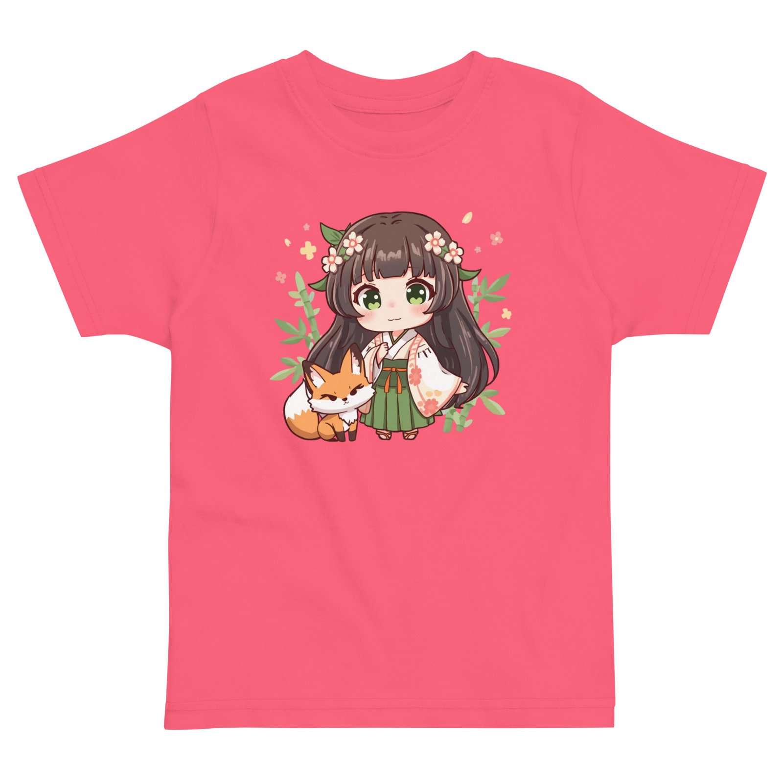 Camiseta niña · Chibi Bosque - Imagen 3
