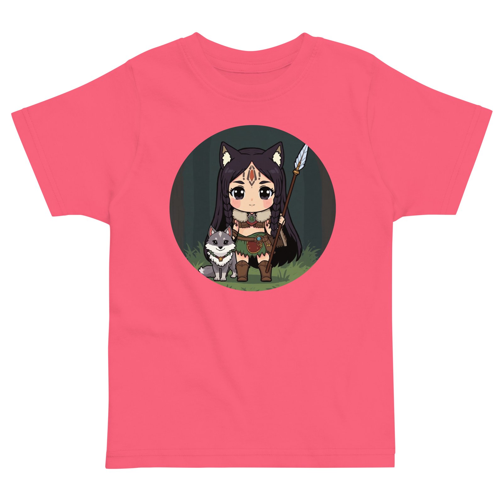 Camiseta niña · Chibi Cazadora - Imagen 3
