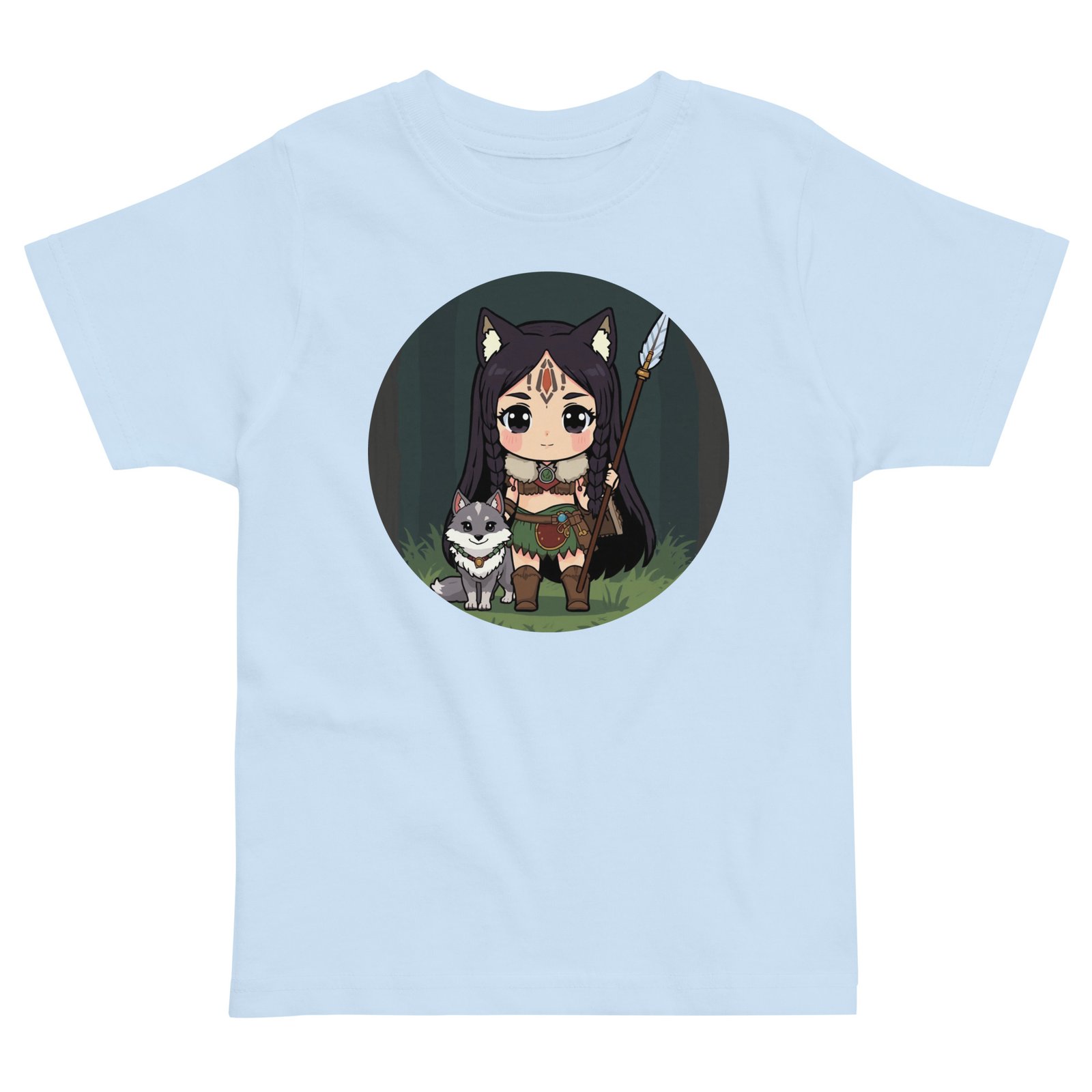 Camiseta niña · Chibi Cazadora - Imagen 5