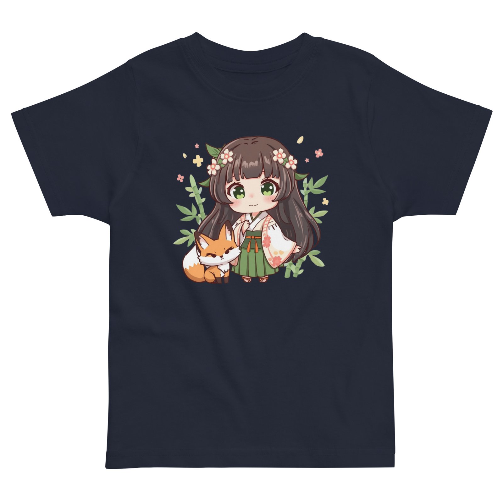 Camiseta niña · Chibi Bosque - Imagen 2