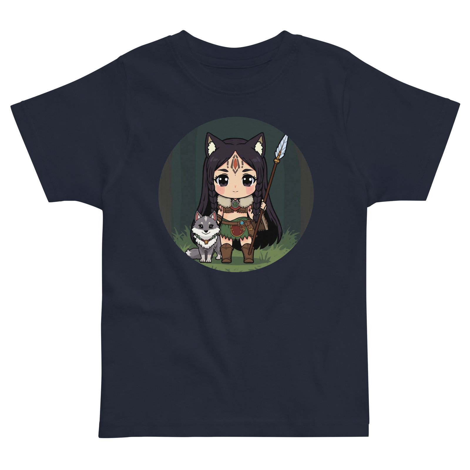 Camiseta niña · Chibi Cazadora - Imagen 2