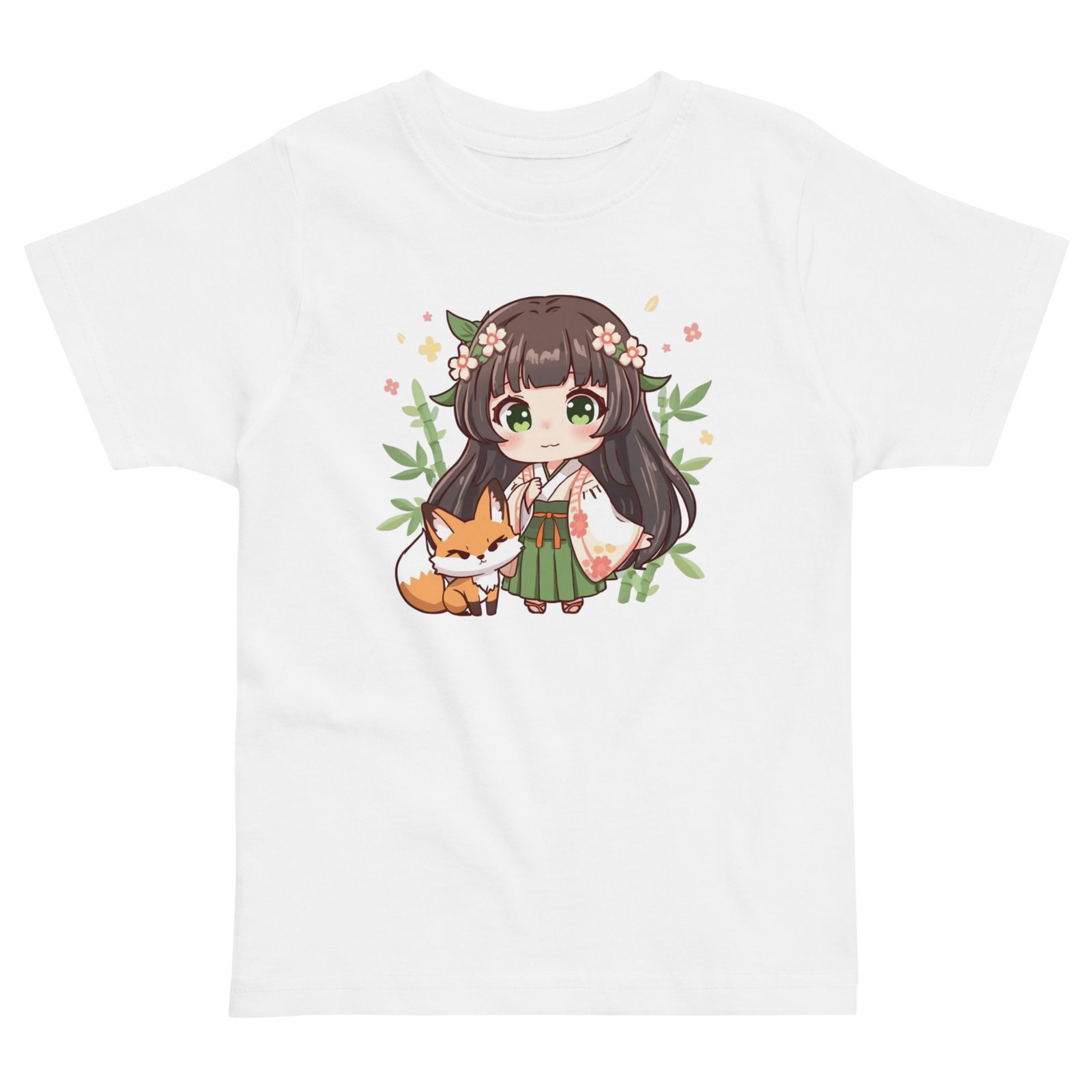 Camiseta niña · Chibi Bosque - Imagen 6