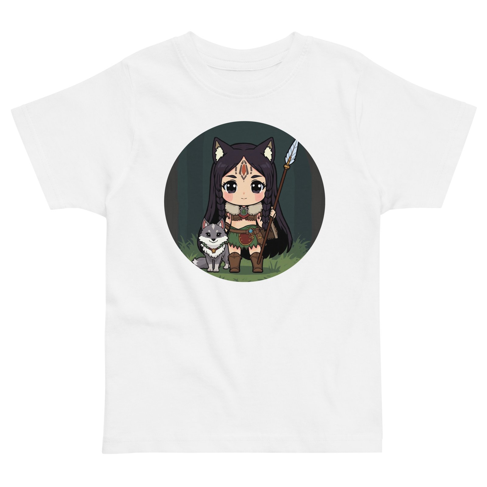 Camiseta niña · Chibi Cazadora - Imagen 6
