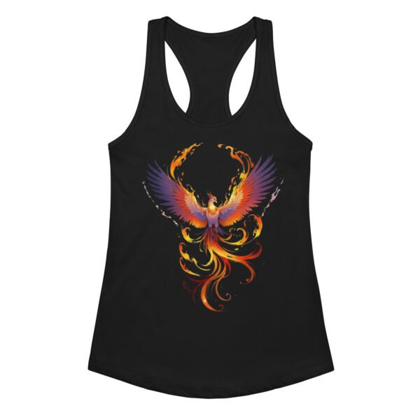Camiseta de tirantes ajustada para mujer Ave Fénix